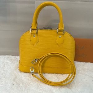Louis Vuitton alma bb citron